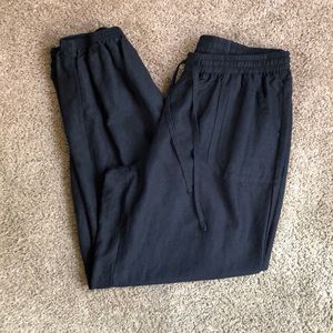 Ashley Stewart jogger linen pants